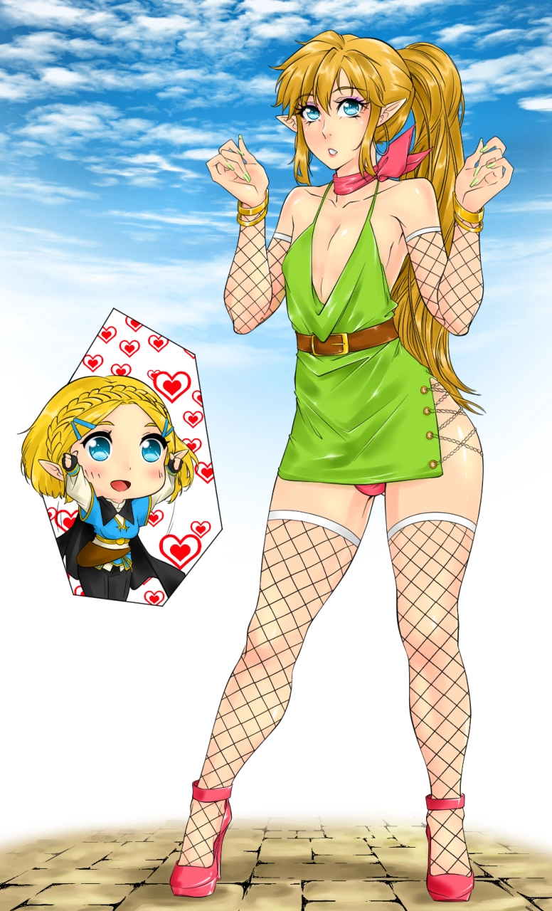 linkprincess-zeldazelda-breath-of-the-wild