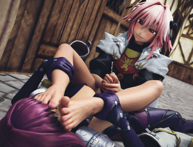 astolfo (fate),scathach (fate)