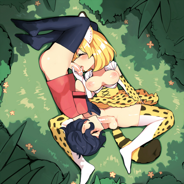 kaban (kemono friends),serval (kemono friends)