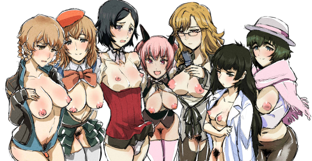 amane suzuha,faris nyannyan,hiyajou maho,kagari shiina,kiryuu moeka,shiina mayuri,urushibara ruka,yuki amane