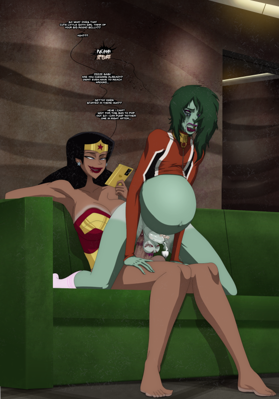 beast boy,wonder woman