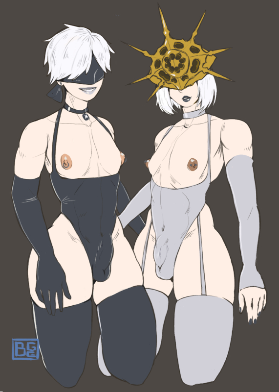 dark sun gwyndolin,yorha 9s