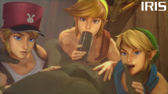 ganondorf,link