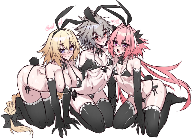 astolfo (fate),jeanne d'arc (fate),sieg (fate apocrypha)