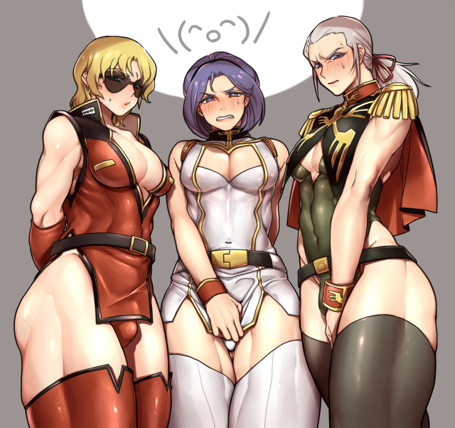 anavel gato,char aznable,quattro bajeena