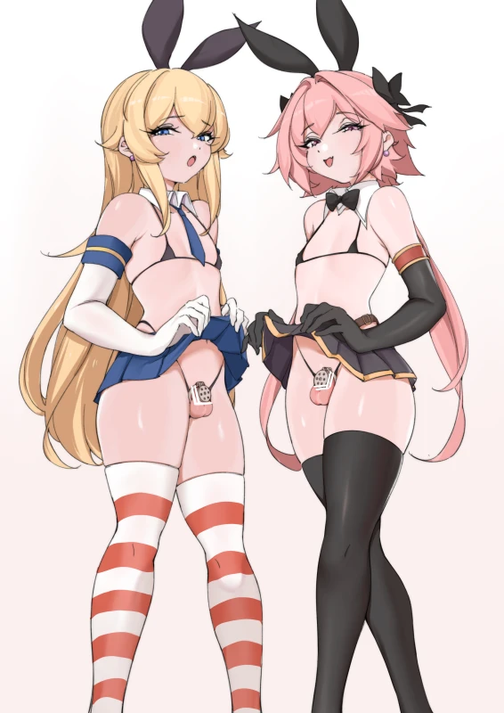 astolfo (fate),shimakaze (kantai collection)