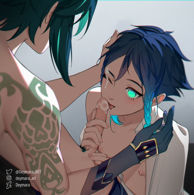 venti (genshin impact),xiao (genshin impact)