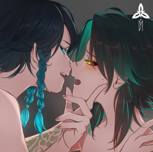 venti (genshin impact),xiao (genshin impact)