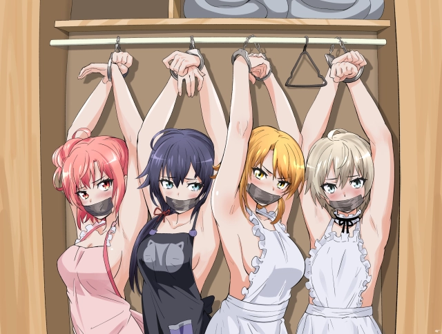 isshiki iroha,totsuka saika,yuigahama yui,yukinoshita yukino