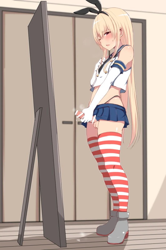 shimakaze (kantai collection),shimakaze (kantai collection) (cosplay)