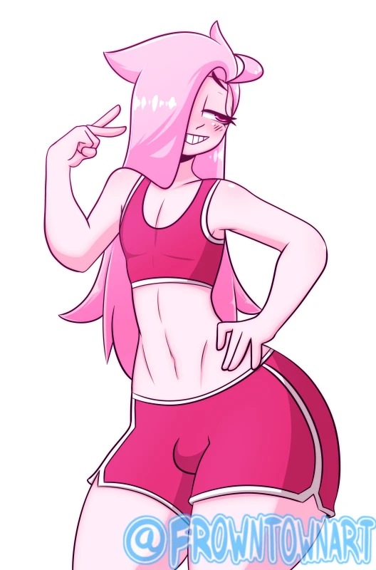 gardevoir,male gardevoir,pink (frowntown)