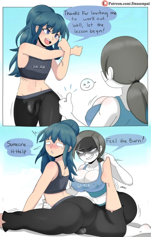 byleth (fire emblem),byleth (fire emblem) (female),wii fit trainer