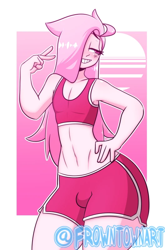 gardevoir,male gardevoir,pink (frowntown)