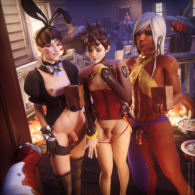 d.va,pharah,tracer