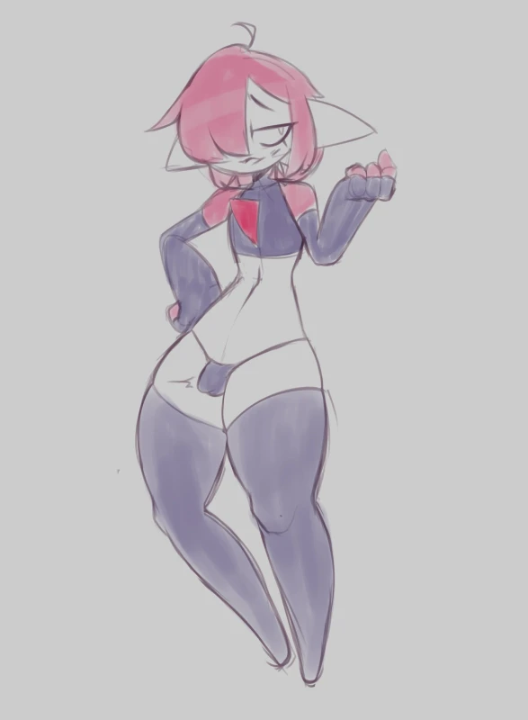 gardevoir,male gardevoir,pink (frowntown),pokémon (species)