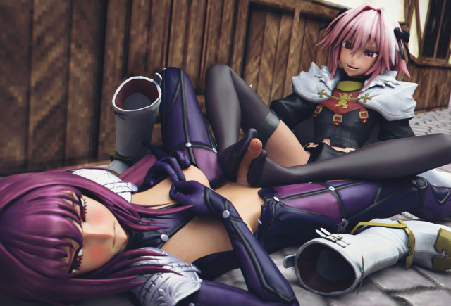 astolfo (fate),scathach (fate)