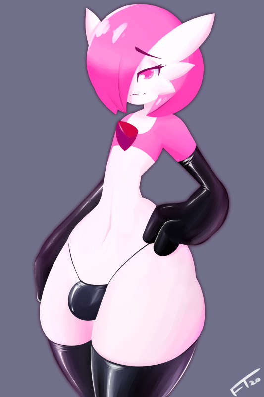 gardevoir,male gardevoir,pink (frowntown)