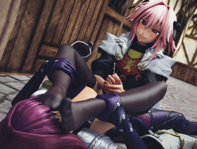 astolfo (fate),scathach (fate)